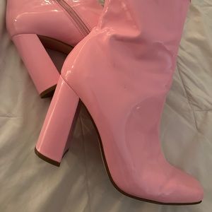Steve Madden Pink Boots